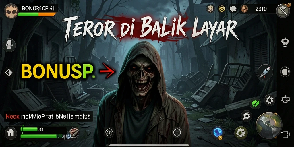 Gameplay seram dengan suasana mencekam di BONUSRP.