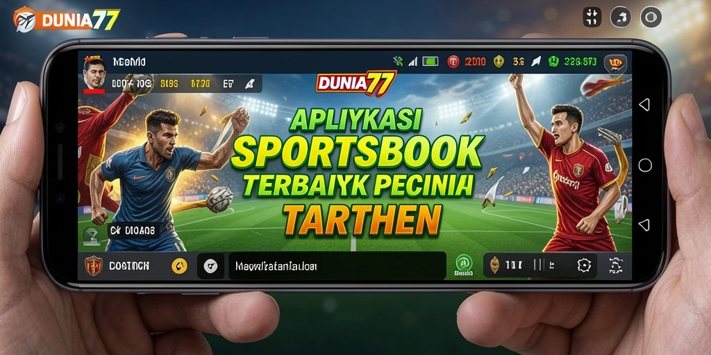 Tampilan gameplay dari aplikasi DUNIA77 yang menarik dan interaktif.