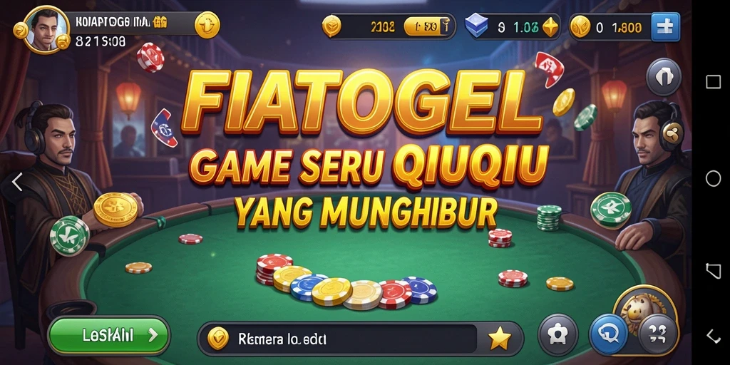 Gameplay seru di FIATOGEL saat bermain QiuQiu.