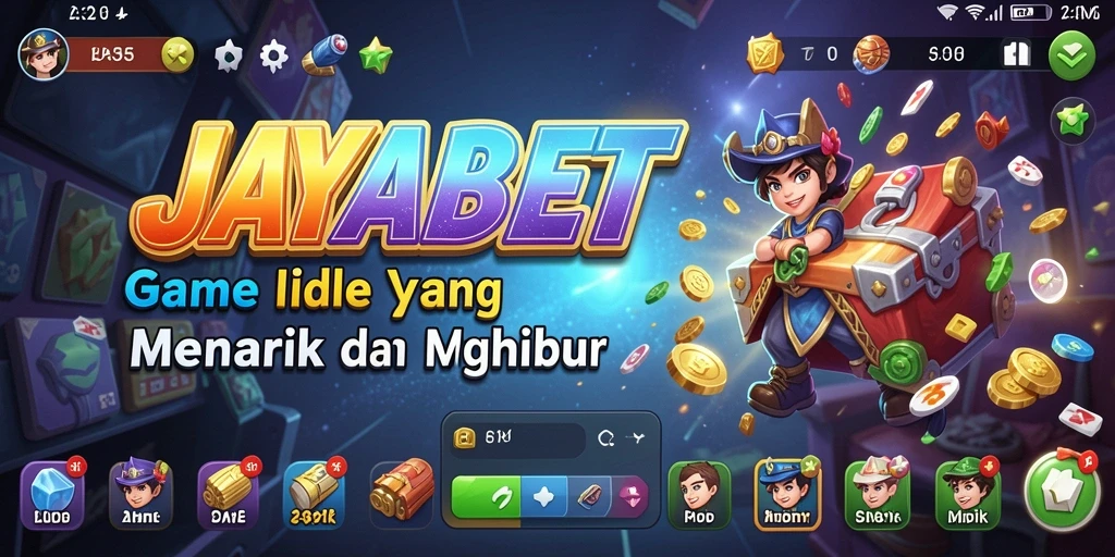 Tampilan gameplay <strong>JAYABET</strong> yang santai dan penuh warna.