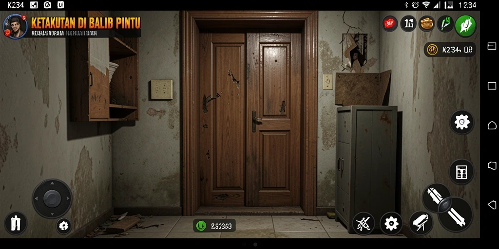 Gameplay menegangkan K234 yang penuh dengan teror.