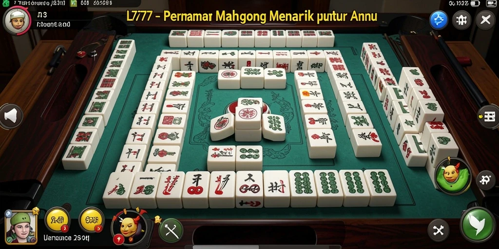 Tampilan gameplay Mahjong yang menarik dalam L777.