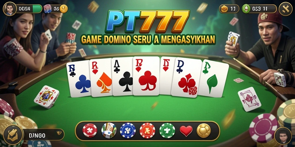 Tampilan gameplay menarik serta interaksi pemain dalam PT777.