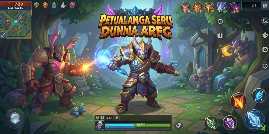 Tampilan gameplay <strong>TT789</strong> yang penuh aksi dan strategi ARPG.